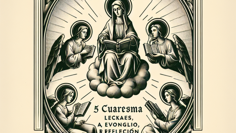 5 Cuaresma — Ciclo A: Lecturas, Evangelio y Reflexión