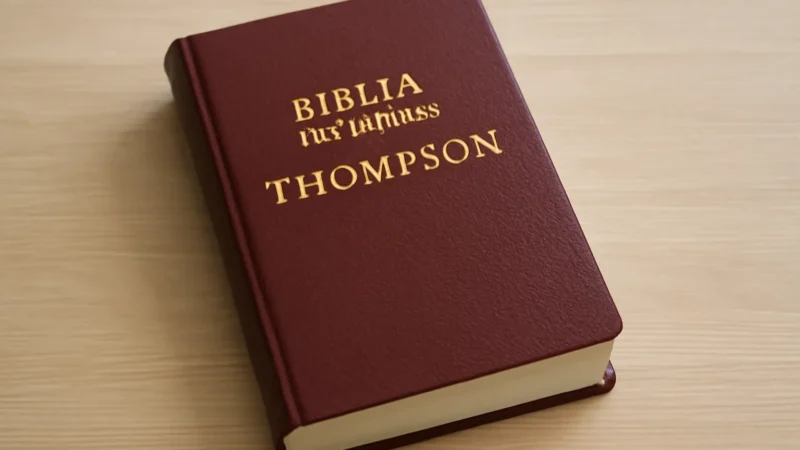 Instalar Biblia de Estudio Thompson gratis: guía paso a paso y alternativas legales