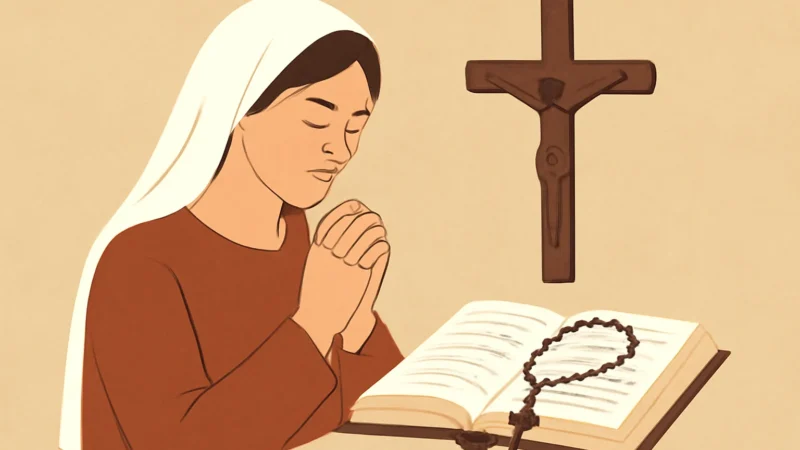 Oraciones diarias católicas: guía práctica para rezar cada día