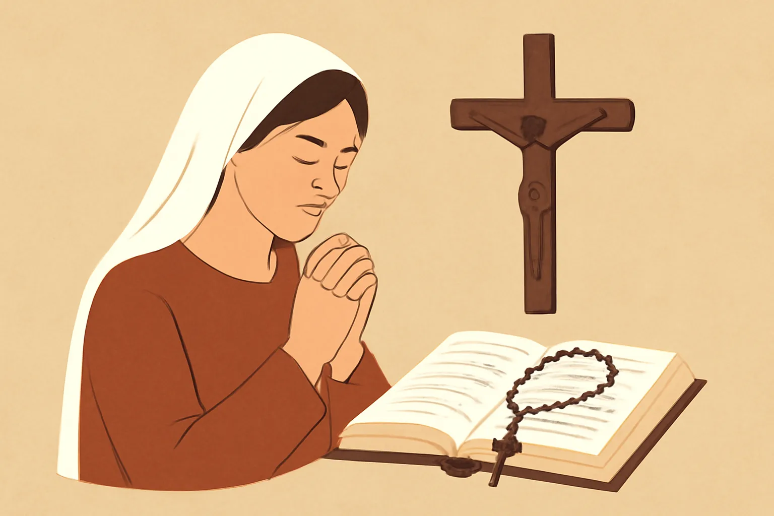 Oraciones diarias católicas: guía práctica para rezar cada día