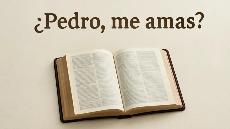 Pedro me amas Biblia: significado y contexto de la conversación de Jesús con Pedro