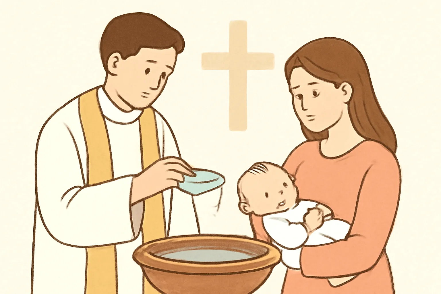 Qué es el bautismo para niños: significado y pasos