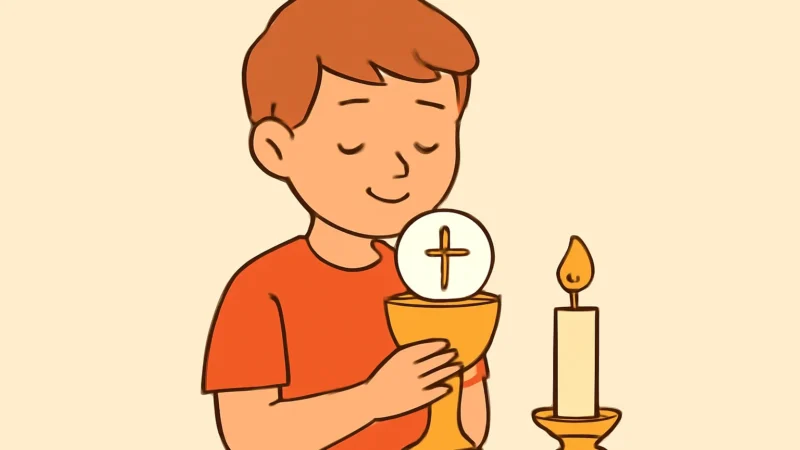 Qué es la Eucaristía para niños: explicación sencilla y clara