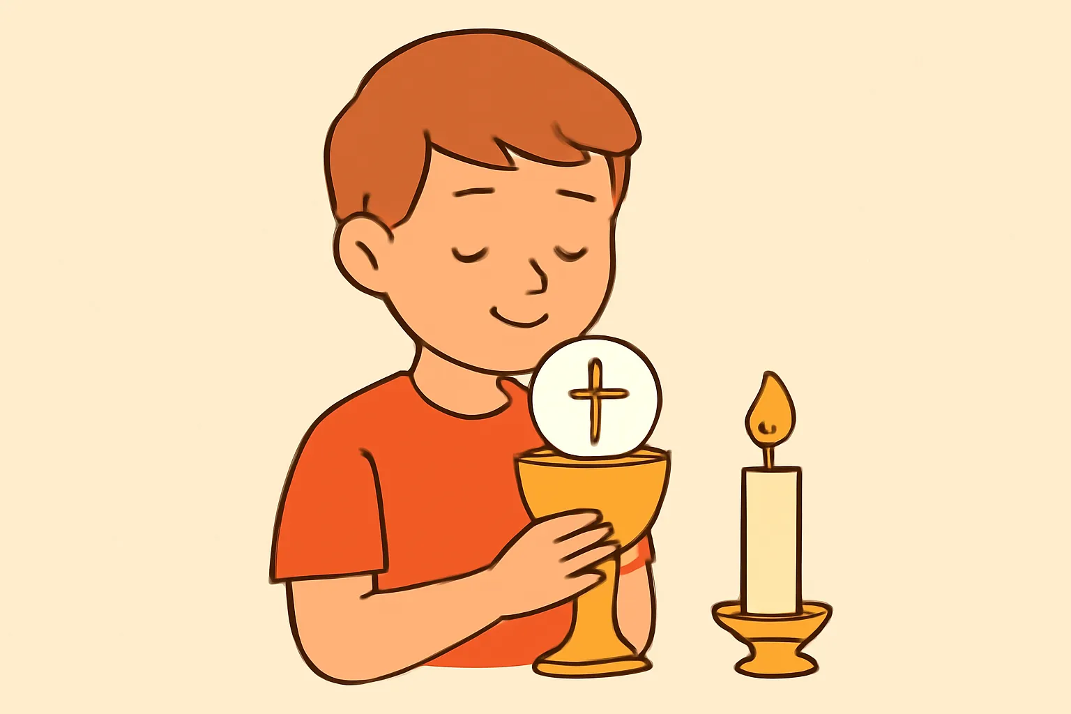 Qué es la Eucaristía para niños: explicación sencilla y clara